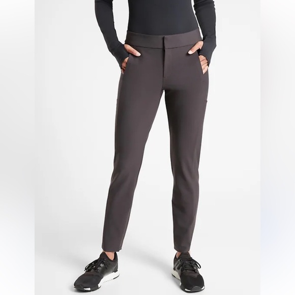 Athleta Stella Trouser Size 16 Shale - Picture 1 of 8